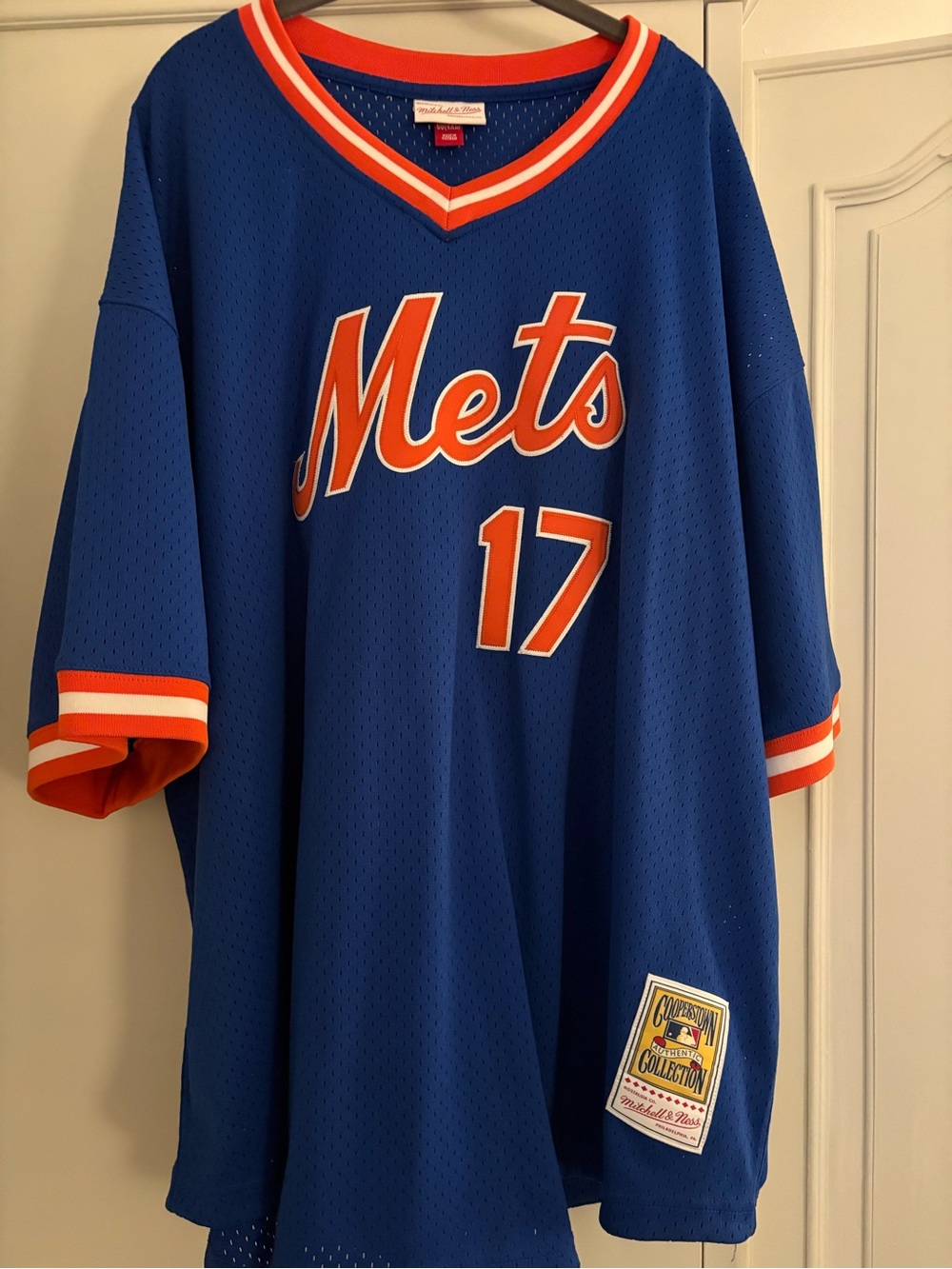 New York Mets Keith Hernandez Mitchell & Ness 4XL